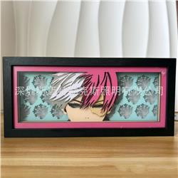 My Hero Academia anime  light lamp RGB remote control