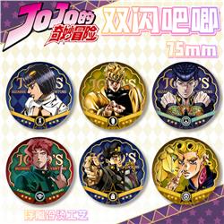 JoJos Bizarre Adventure anime pin 75mm