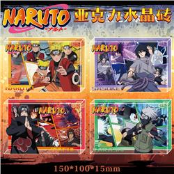 Naruto anime standing plate 150*100*15mm