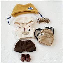 Labubu anime 17cm doll change clothes