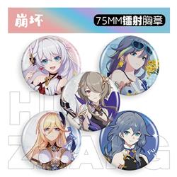 Honkai: Star Rail anime pin 75mm