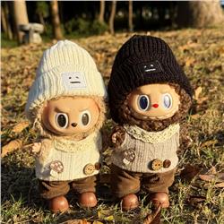 Labubu anime 17cm doll change clothes (only clothes)