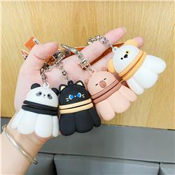 Capybara anime keychain