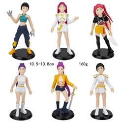 Kpop demon hunters anime figure set