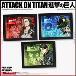 Attack on Titan anime Picture frame painting