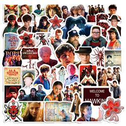 Stranger Things anime stickers 50pcs a set