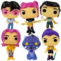 Kpop demon hunters anime figure10cm 6pcs a set