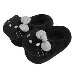 hello kitty anime plush slippers ( one size 35-42 )