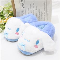 Kuromi anime plush slippers ( one size 35-42 )
