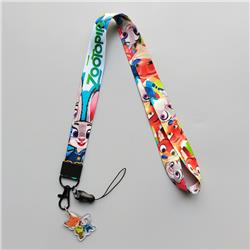 Zootopia anime  lanyard phonestrap