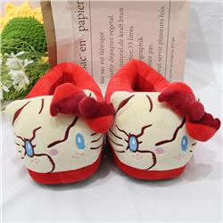Kuromi anime plush slippers ( one size 35-43 )