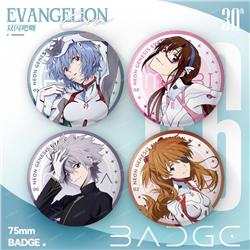 EVA anime pin 75mm