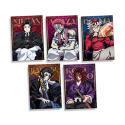 Demon slayer kimets anime card 10 pcs a set