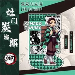 Demon slayer kimets anime standing plate 16cm