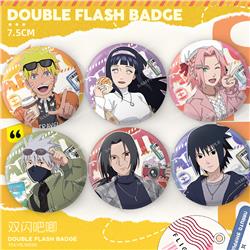 Naruto anime pin 75mm