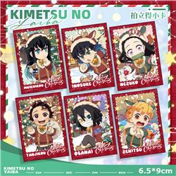 Demon slayer kimets anime card 10 pcs a set
