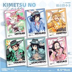 Demon slayer kimets anime card 10 pcs a set