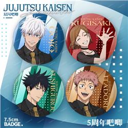 Jujutsu Kaisen anime pin 75mm