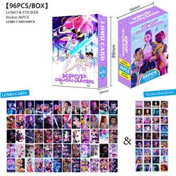 Kpop demon hunters anime lomo cards price for a set of 96 pcs