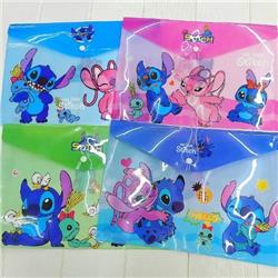 stitch anime A4 file bag 12 pcs a set