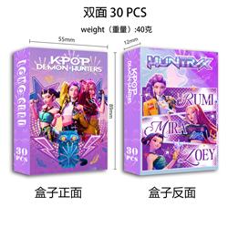 Kpop demon hunters anime lomo cards price for a set of 30 pcs