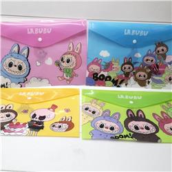 Labubu anime A4 file bag 12 pcs a set