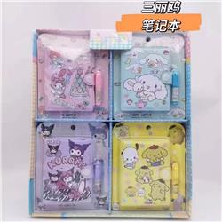 Kuromi anime notebook 16 pcs a set