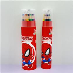 spider man anime colored pencil set 24 pcs a set