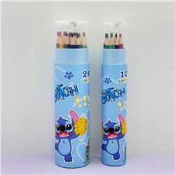 stitch anime colored pencil set 24 pcs a set
