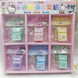 Kuromi anime keychain 12pcs a set