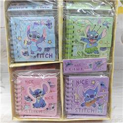 stitch anime notebook 24 pcs a set