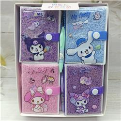 Kuromi anime notebook 12 pcs a set