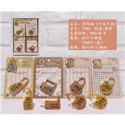 Capybara anime lock 36pcs a set