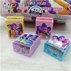 Kpop demon hunters anime pencil sharpener 48pcs a set