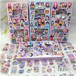 Kpop demon hunters anime stickers 50pcs 12 pcs a set