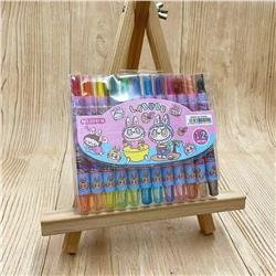 Labubu anime crayon 12 colors 5pcs a set