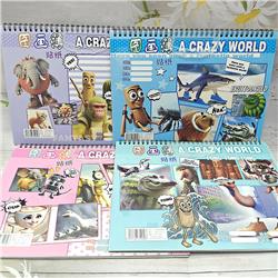 tungtungsahur anime picture book 10pcs a set