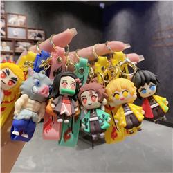 Demon slayer kimets anime keychain