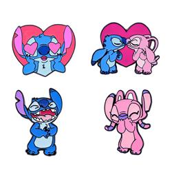 stitch anime pin