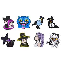 Kpop demon hunters anime pin