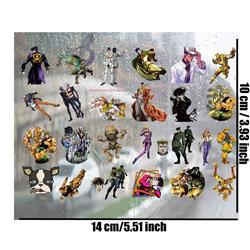 JoJos Bizarre Adventure anime 3D waterproof sticker