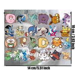 Pokemon anime 3D waterproof sticker