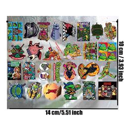 Turtles anime 3D waterproof sticker
