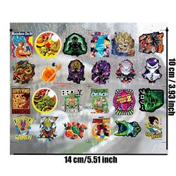 Dragon ball anime 3D waterproof sticker