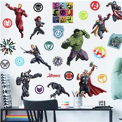 Avengers anime 3D stickers