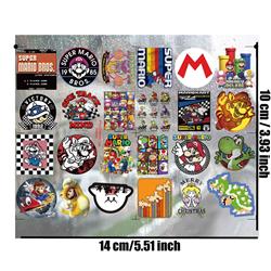 Super Mario anime 3D waterproof sticker