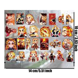 Demon slayer kimets anime 3D waterproof sticker