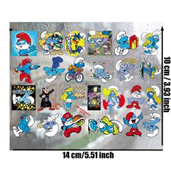 The smurfs anime 3D waterproof sticker