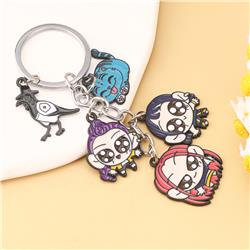 Kpop demon hunters anime keychain