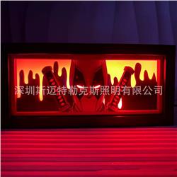 Turtles anime light lamp